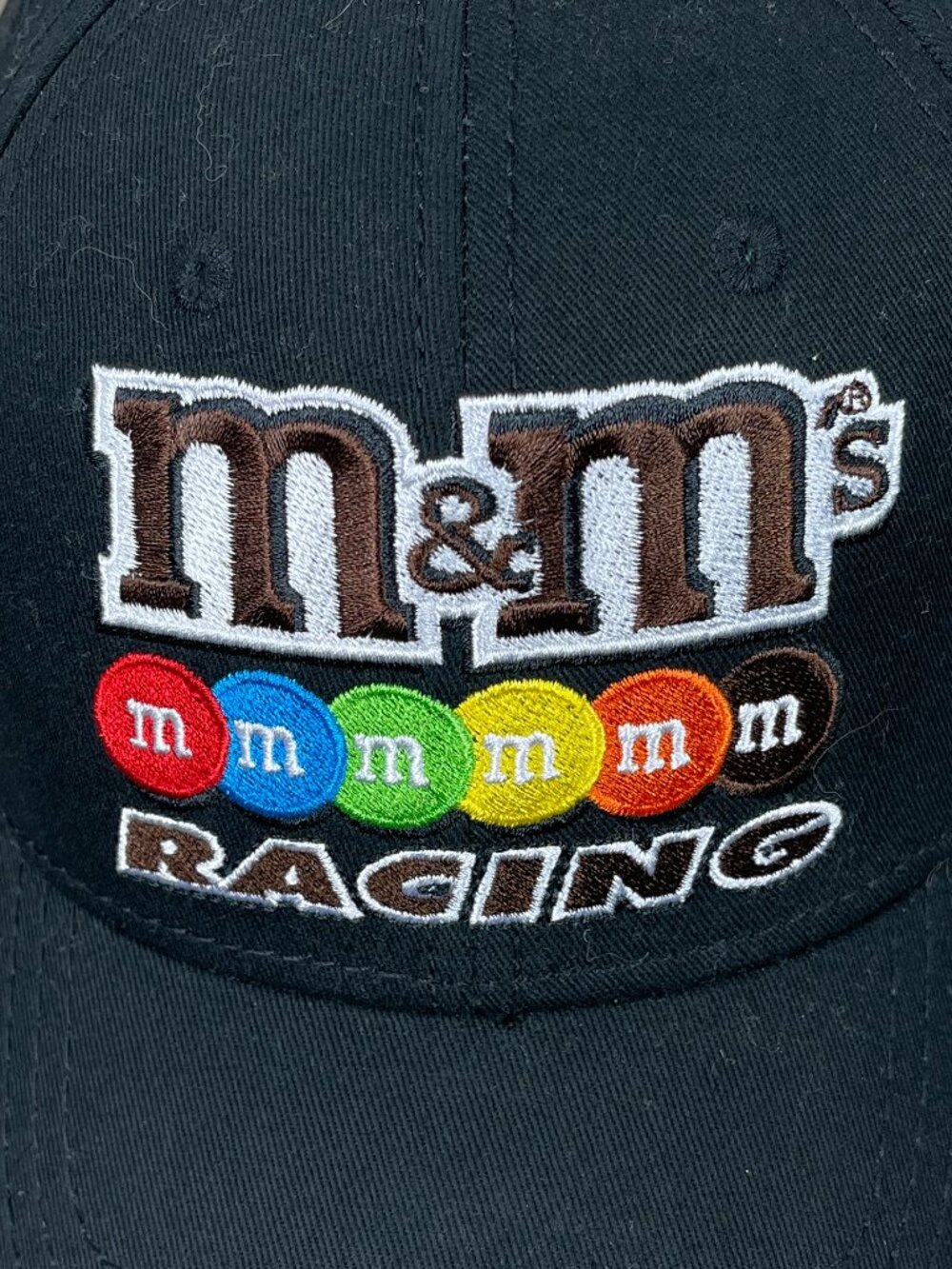NASCAR M&M'S RACING VELCRO BACK HAT - Picture 10 of 10